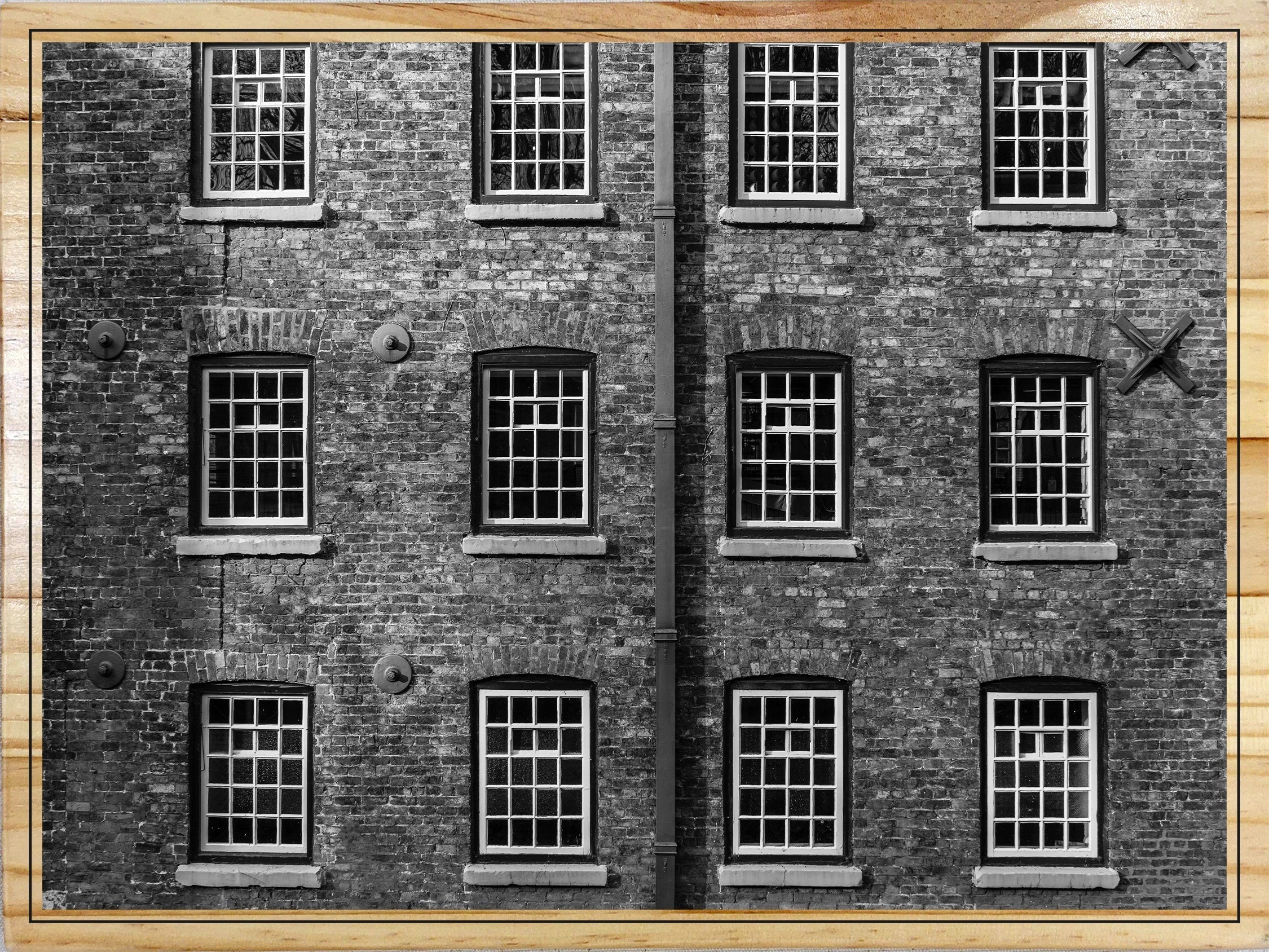 Brick Building Windows