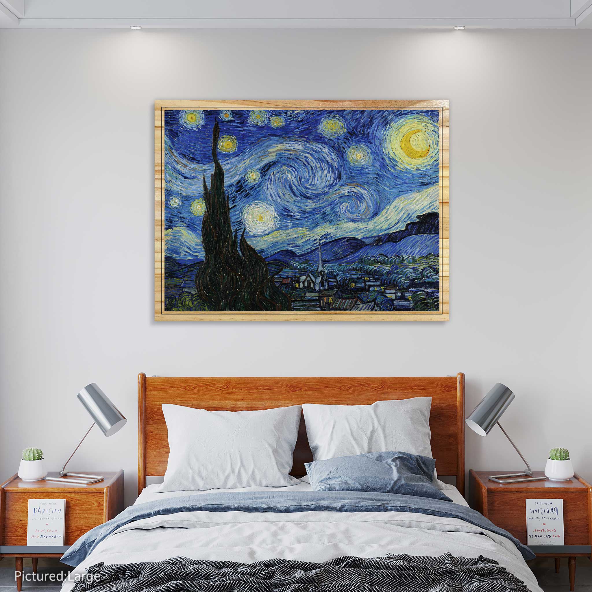 The Starry Night by Vincent van Gogh