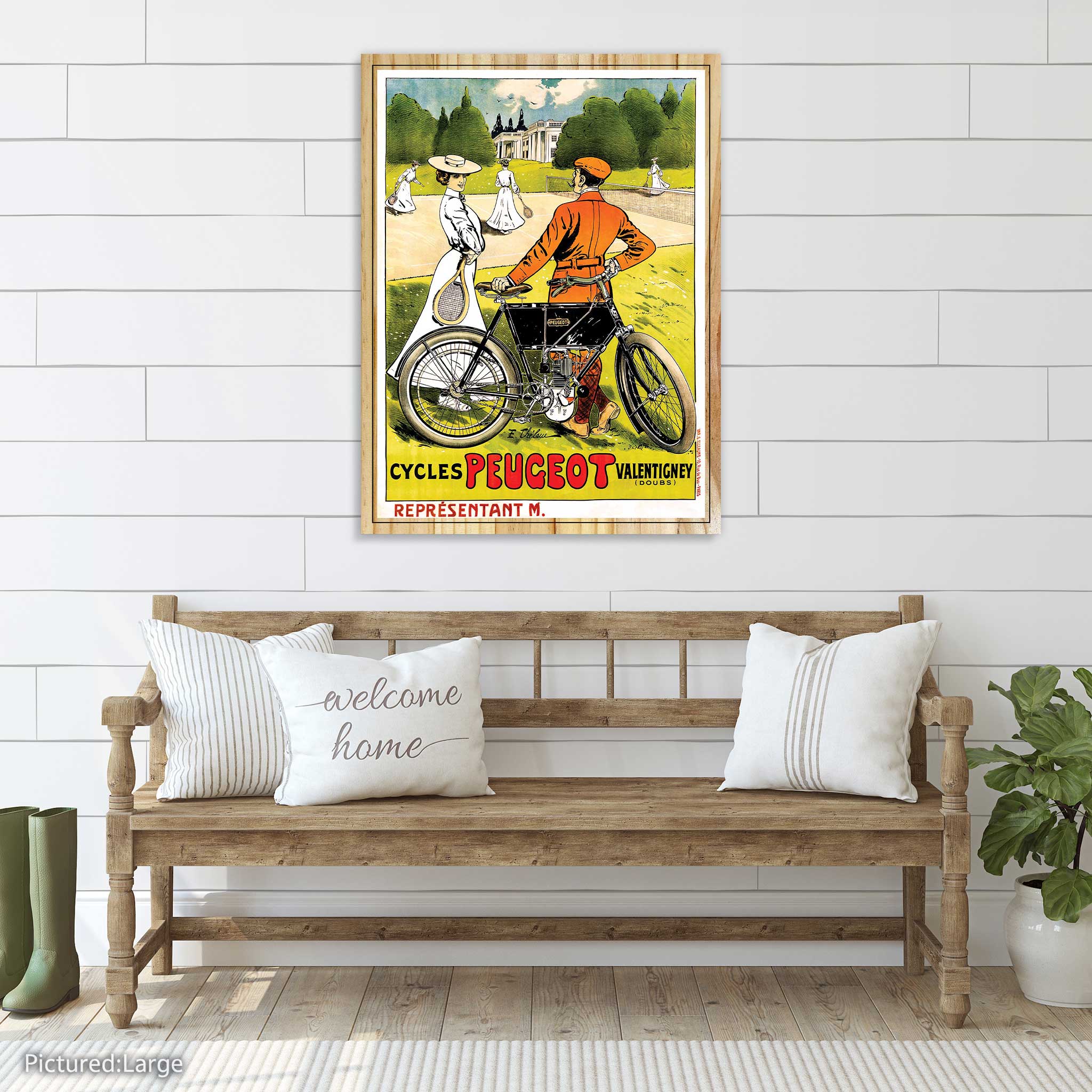 French Bicycles, Peugeot Vintage Ad