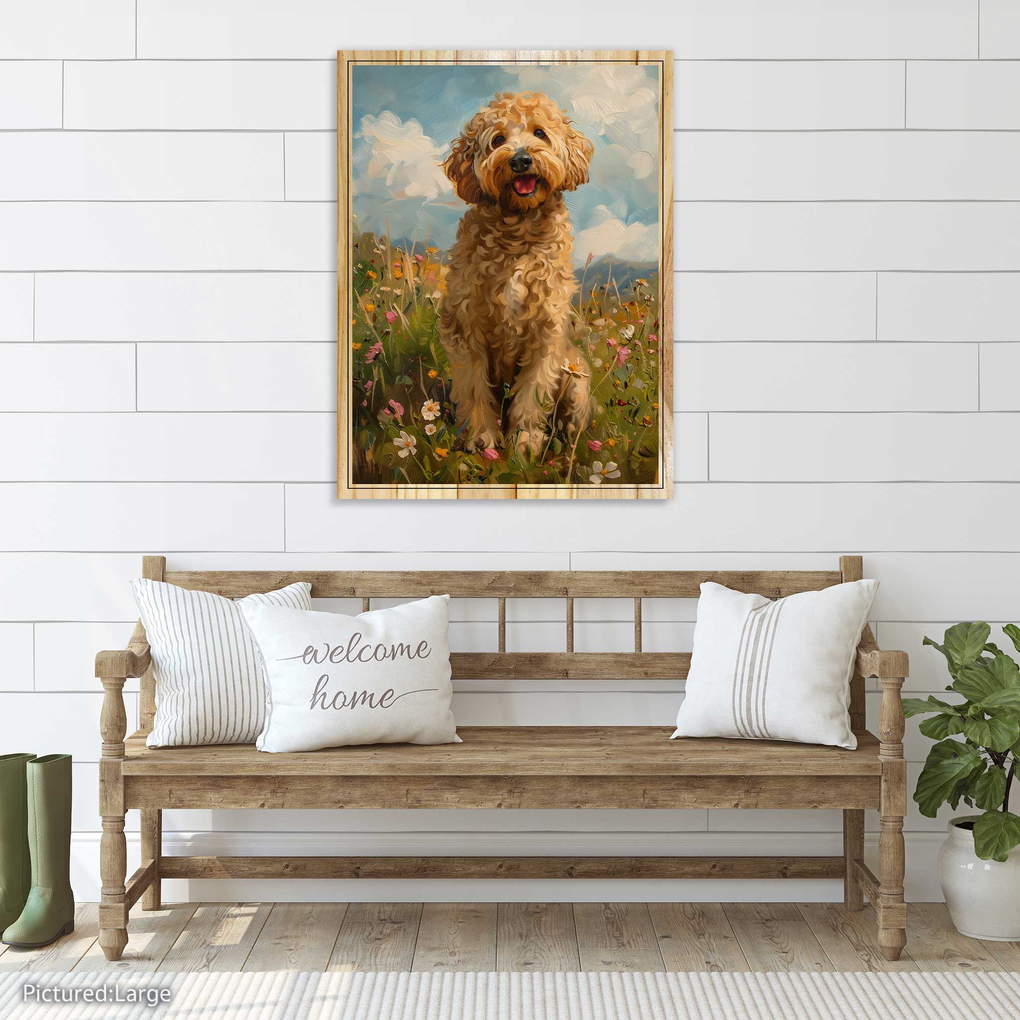 Golden Curls and Garden Whirls: The Goldendoodle