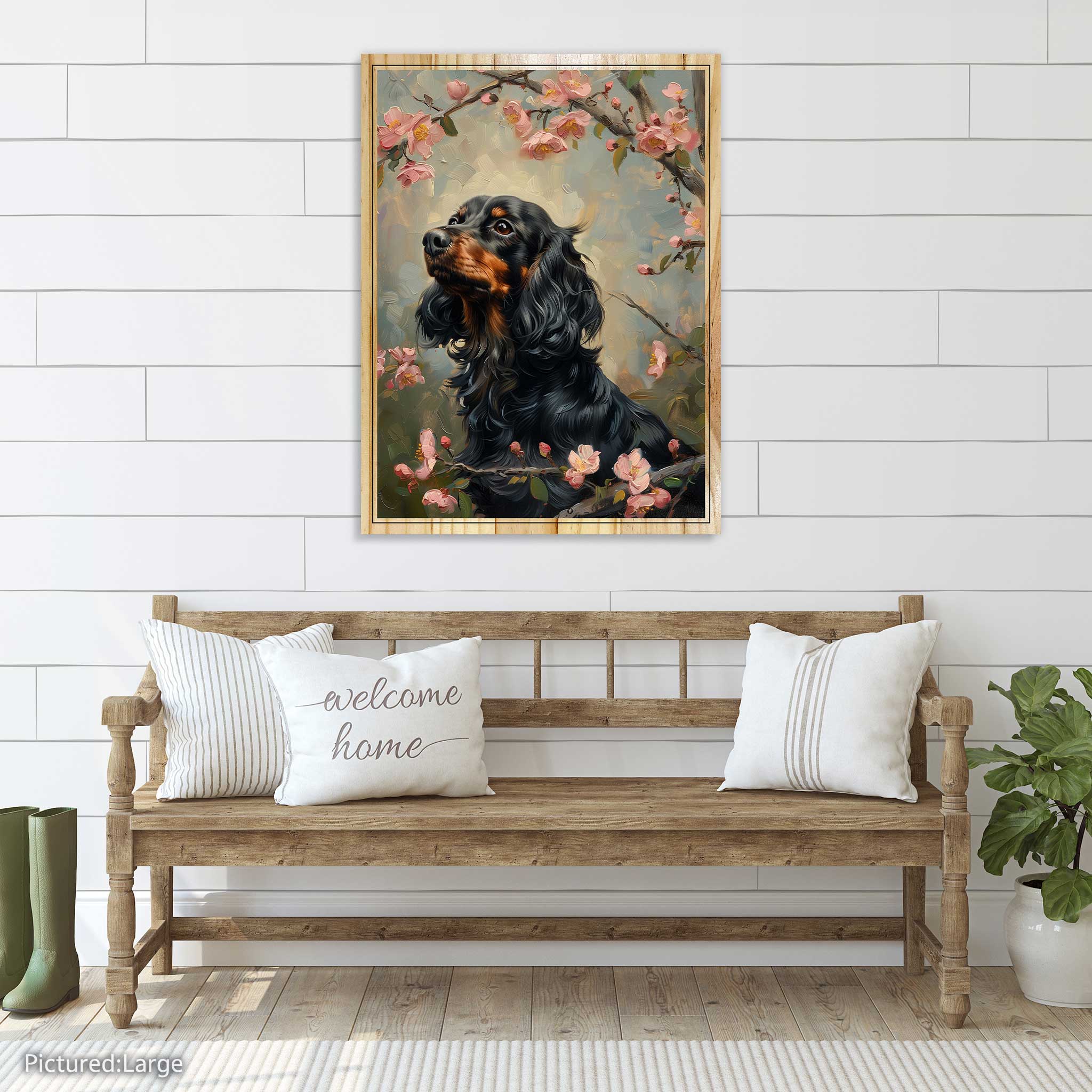 Gardens Grace: The Long-haired Dachshund