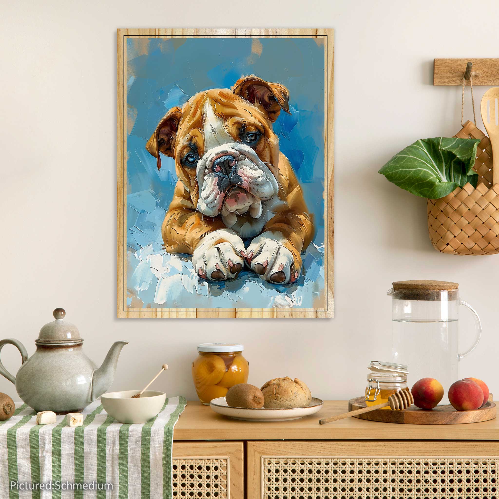 Ginger the English Bulldog