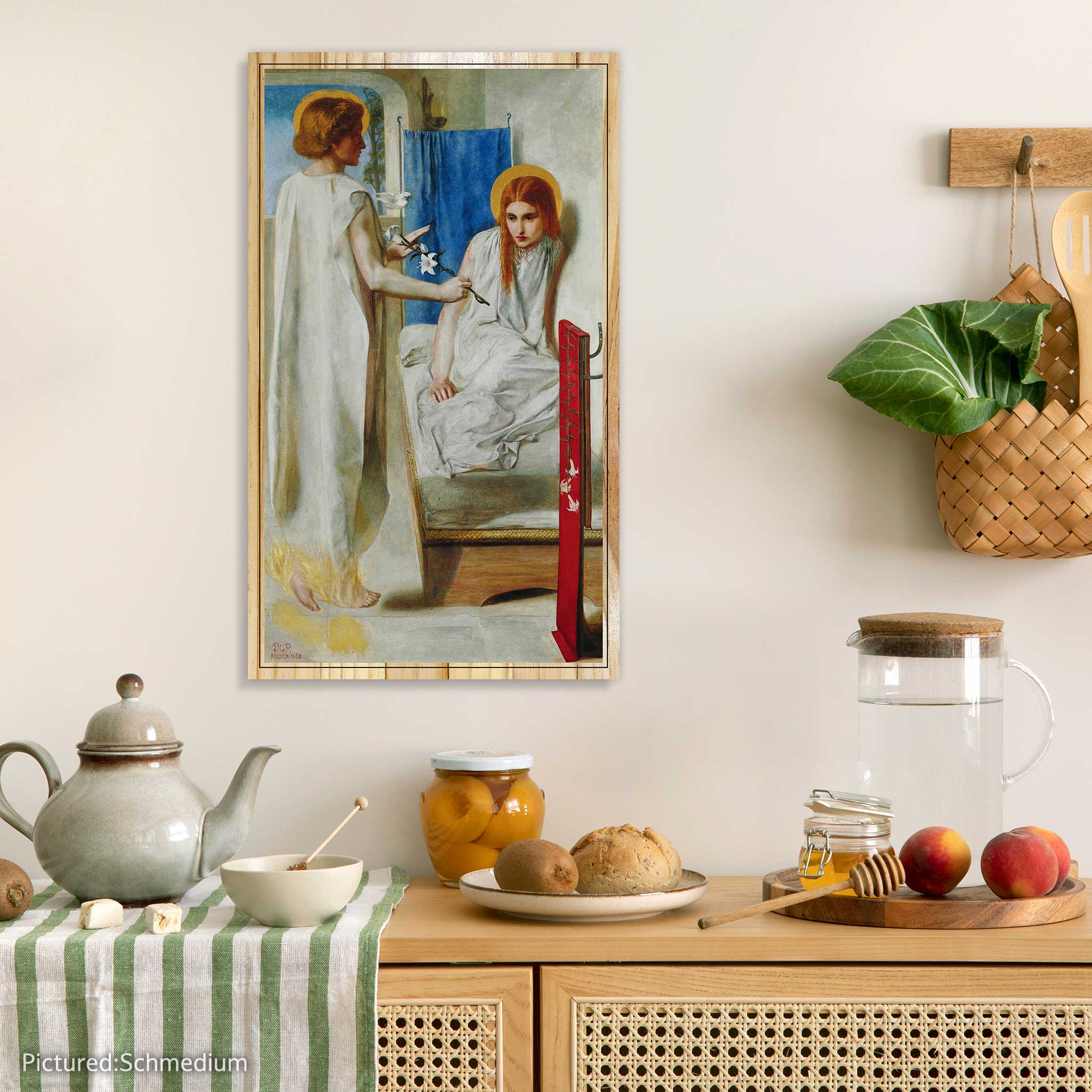 The Annunciation by Dante Gabriel Rossetti