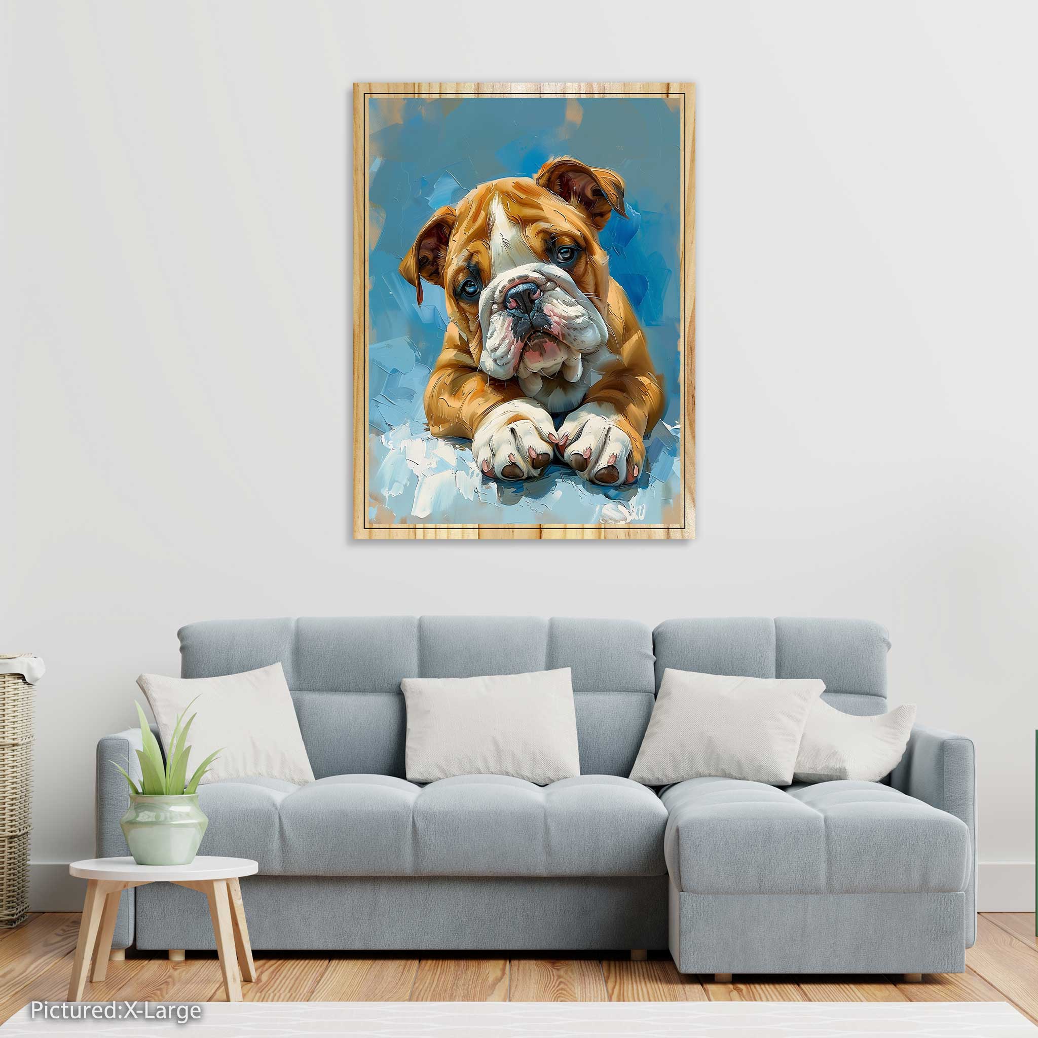 Ginger the English Bulldog