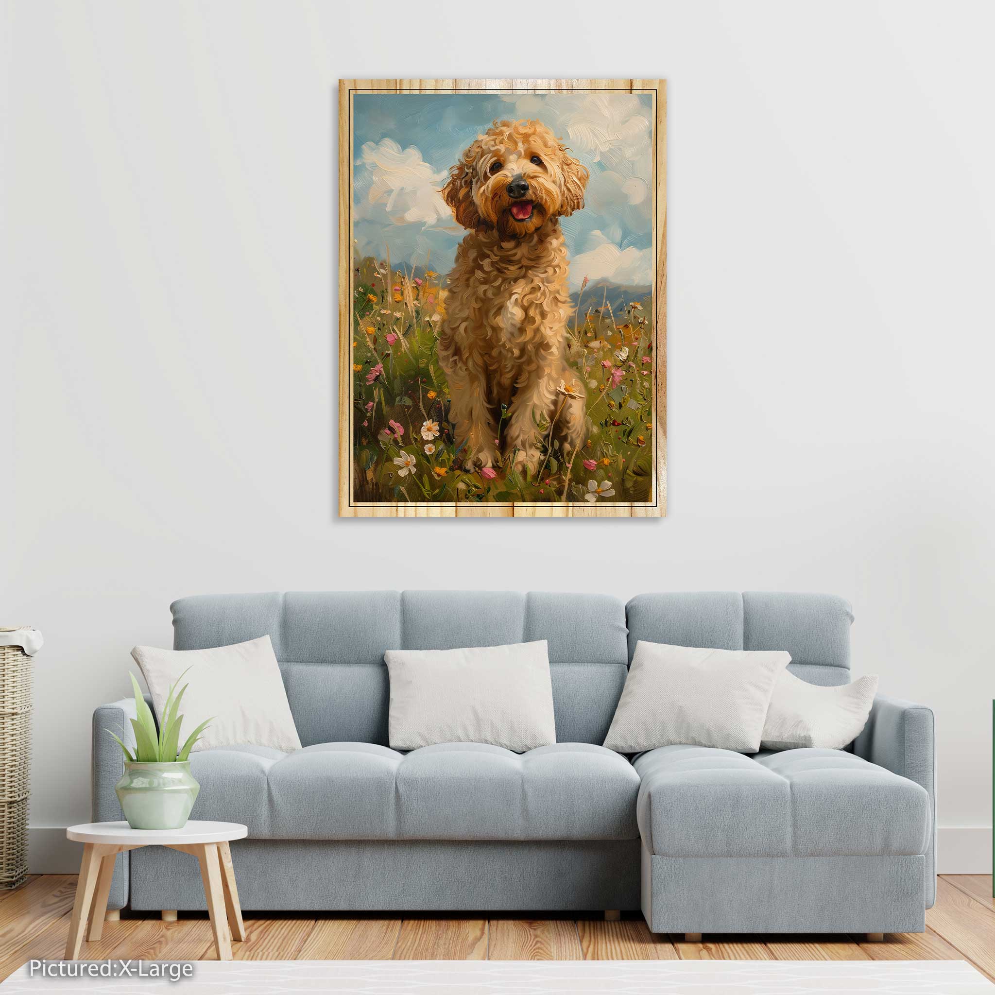 Golden Curls and Garden Whirls: The Goldendoodle