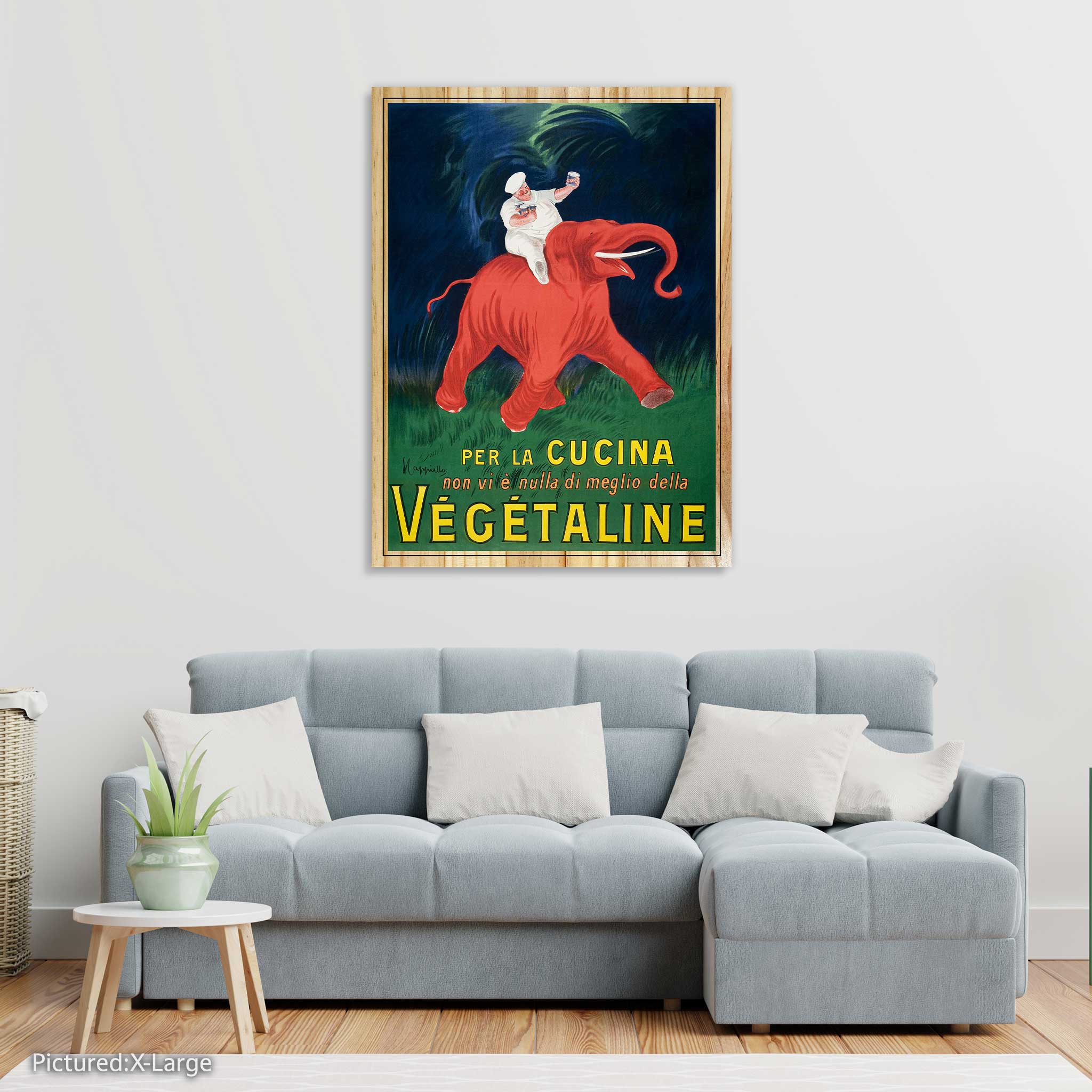 Vegetaline by Leonetto Cappiello (1910) Vintage Ad