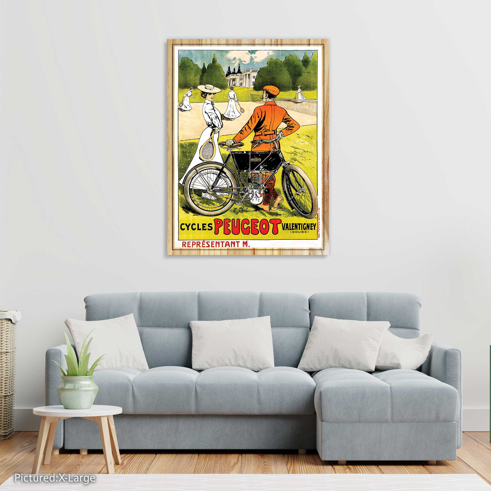 French Bicycles, Peugeot Vintage Ad