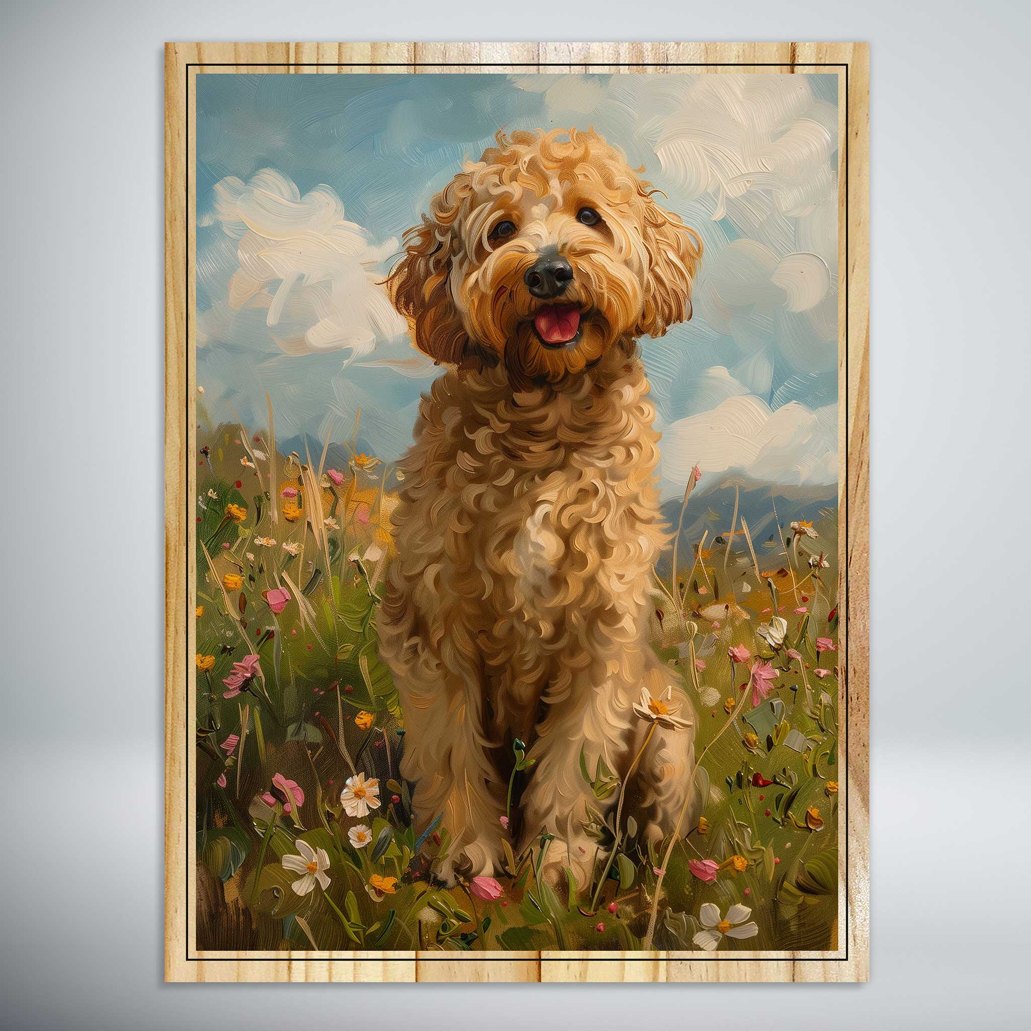 Golden Curls and Garden Whirls: The Goldendoodle