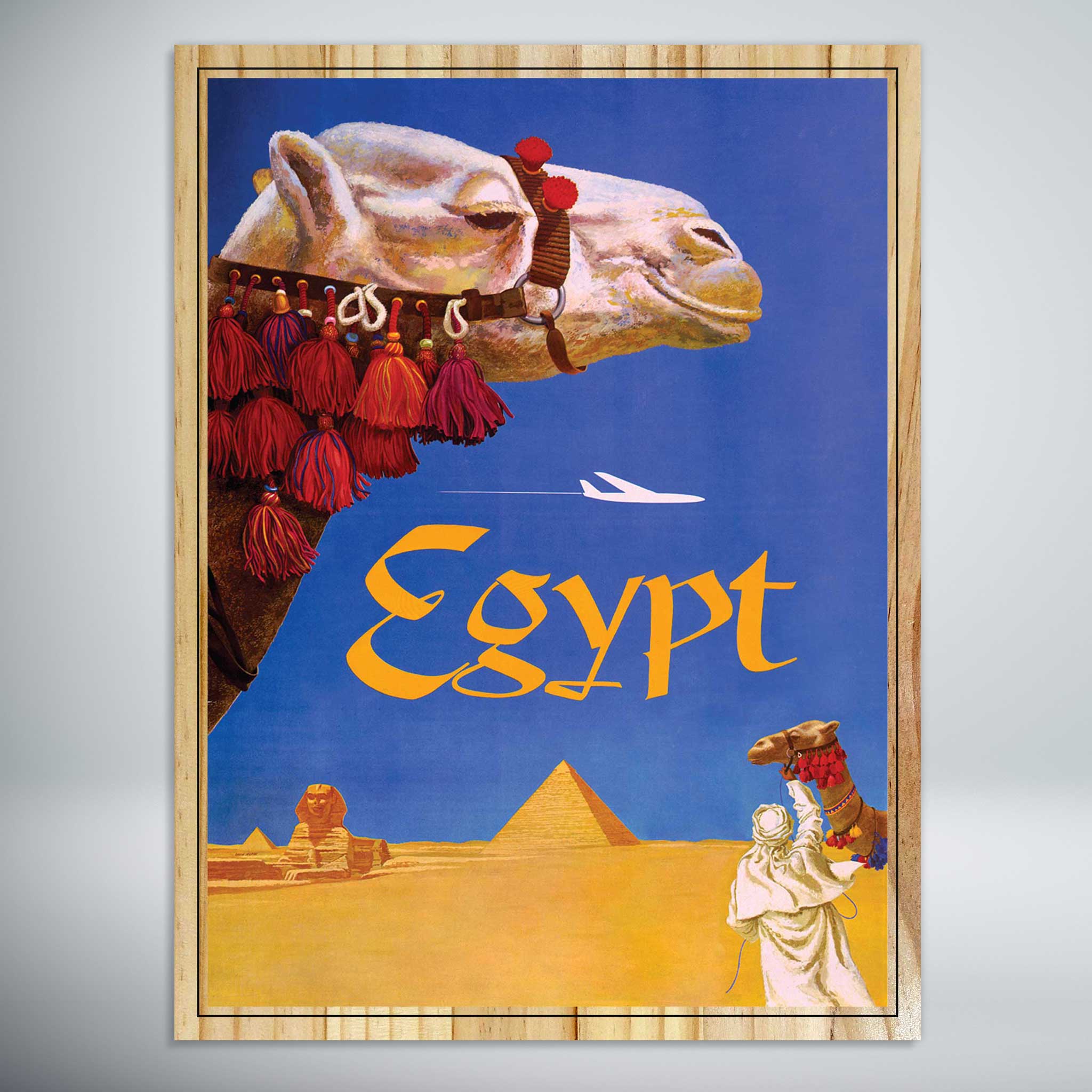 Egypt Vintage Travel Poster