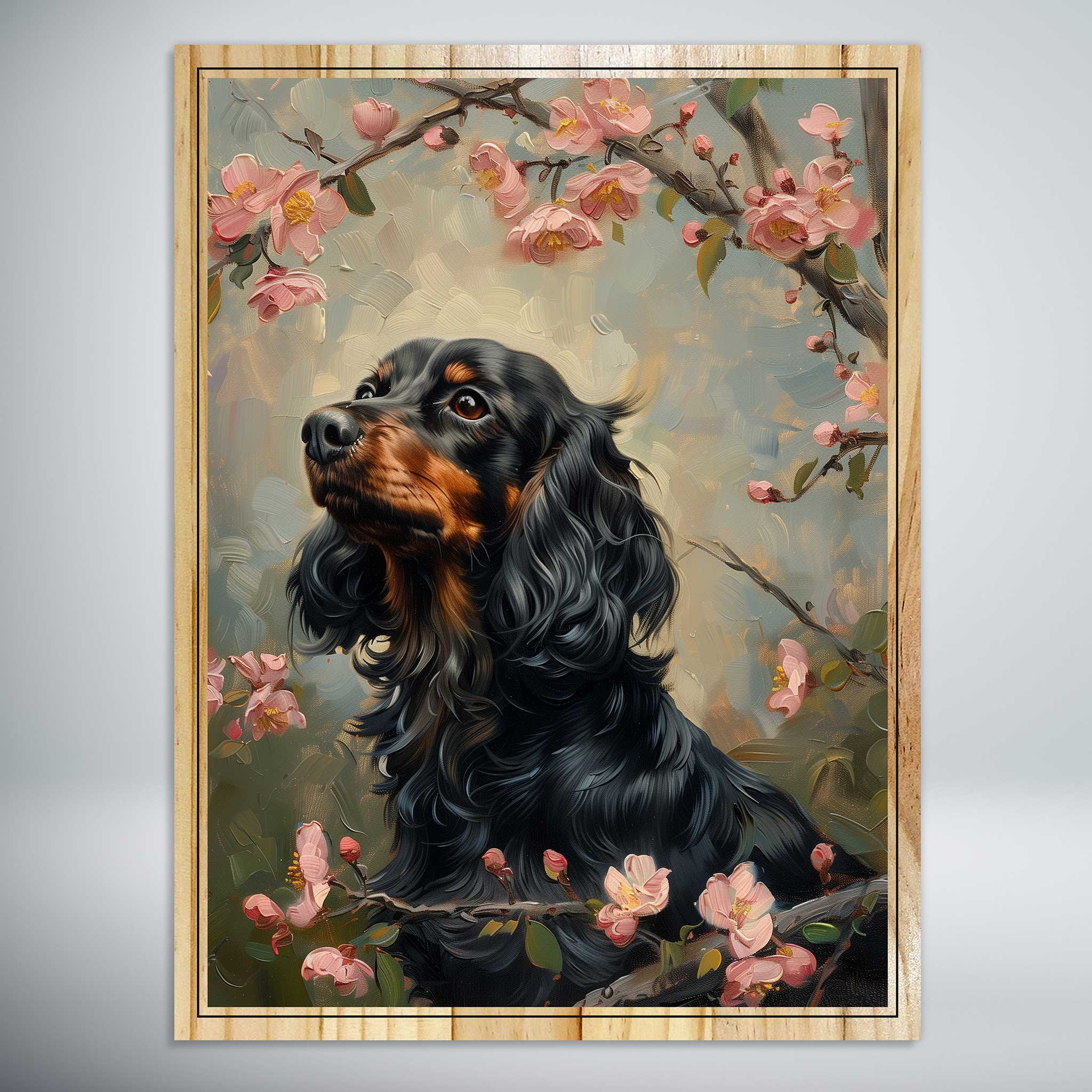 Gardens Grace: The Long-haired Dachshund