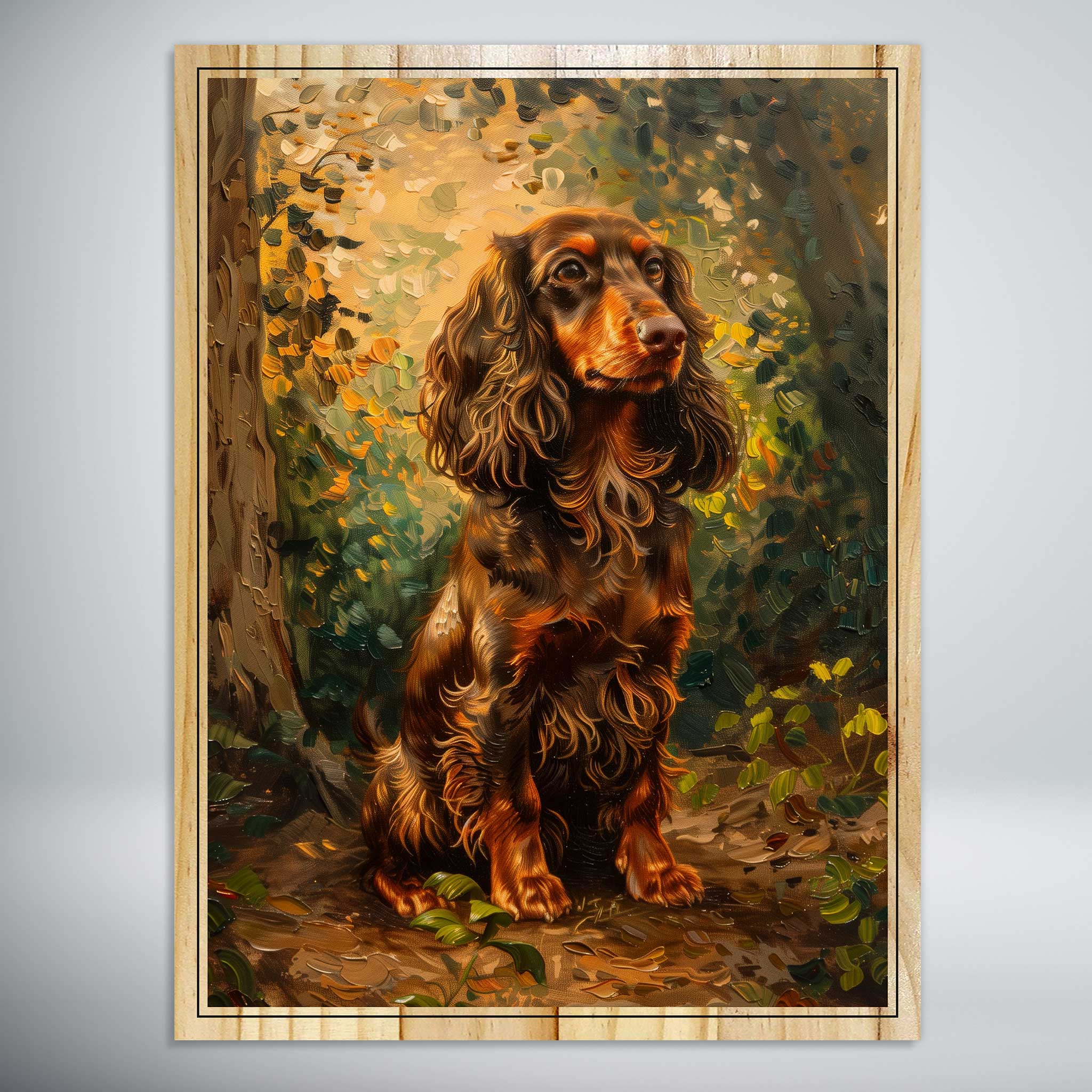 The Forest Monarch: Long-haired Dachshund