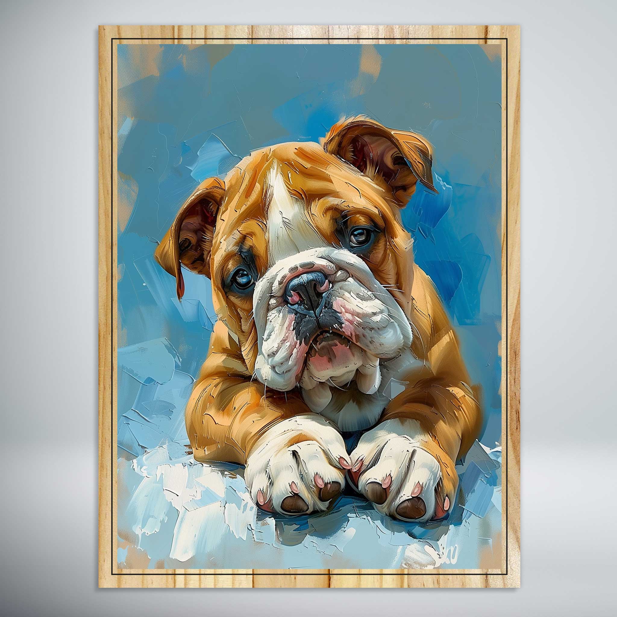 Ginger the English Bulldog