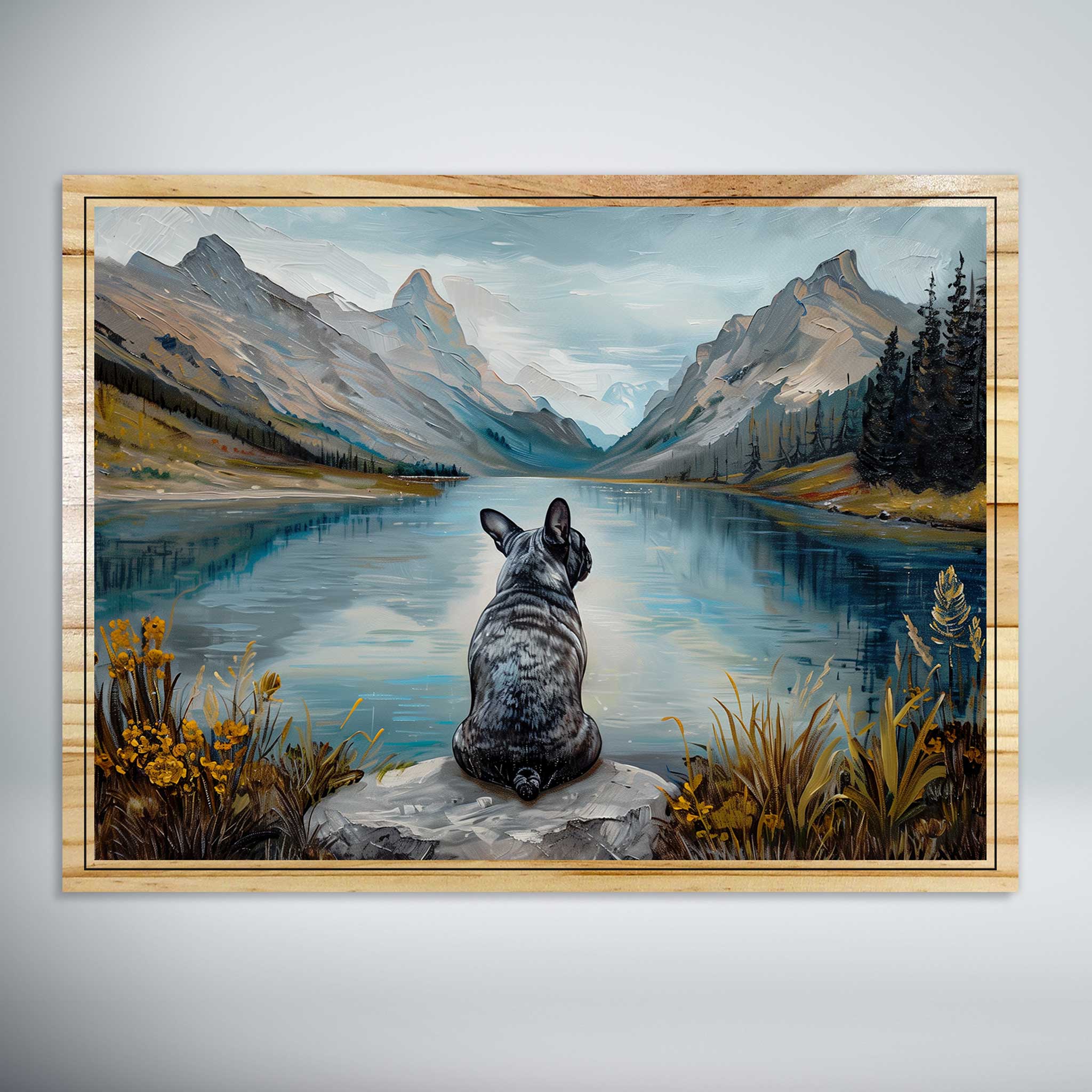 Paws and Reflect: The Grey Frenchie