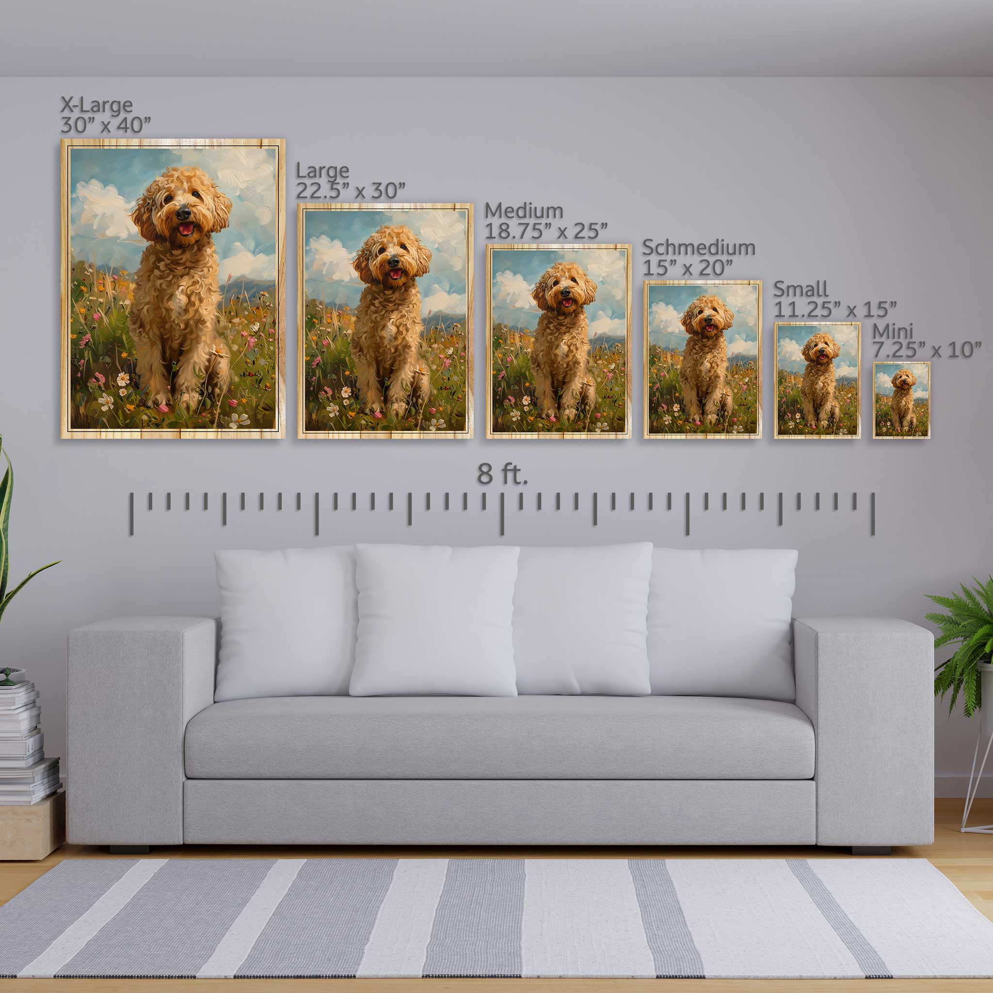 Golden Curls and Garden Whirls: The Goldendoodle